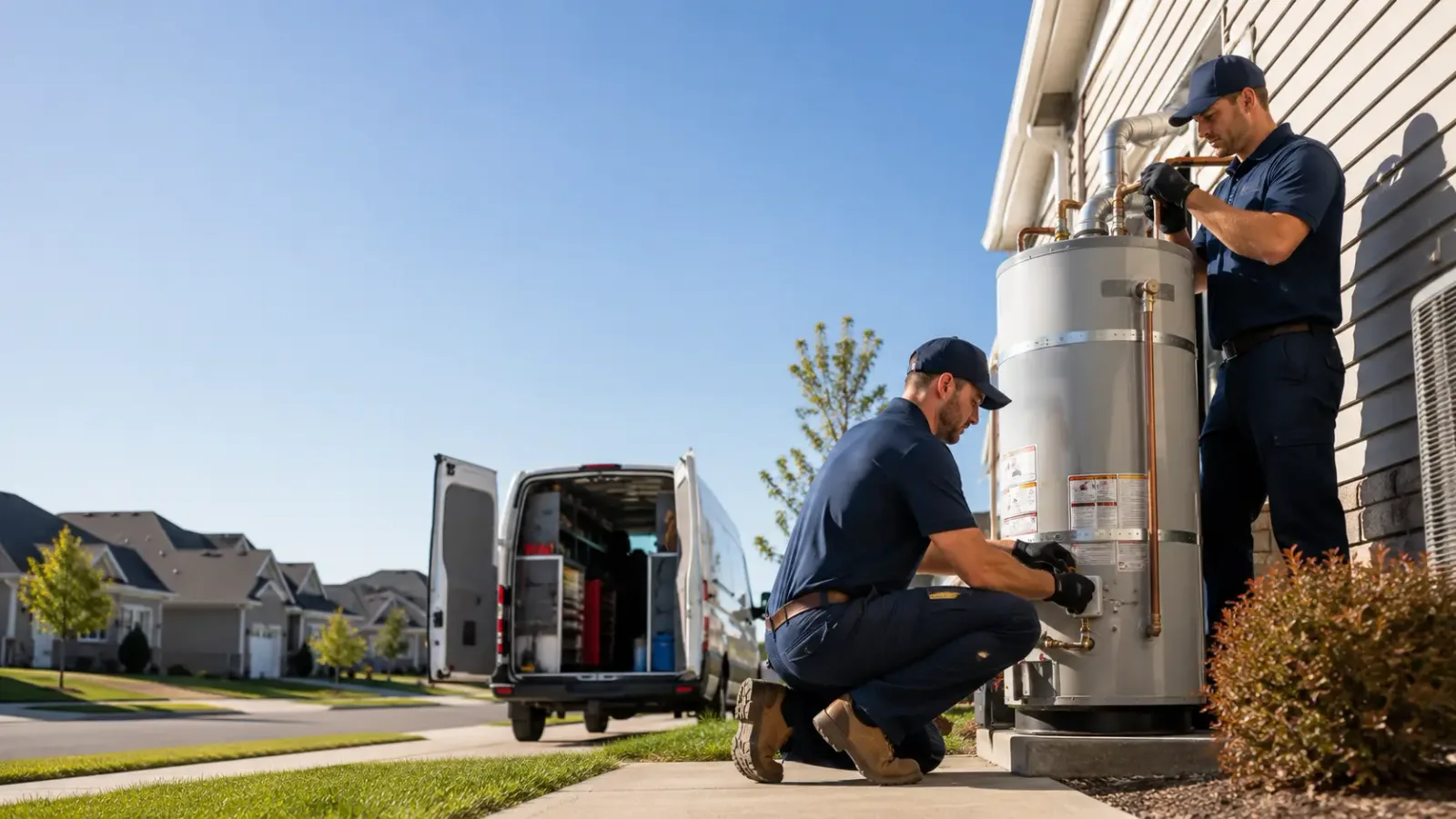 Water Heater Installation in Pawnee, IL